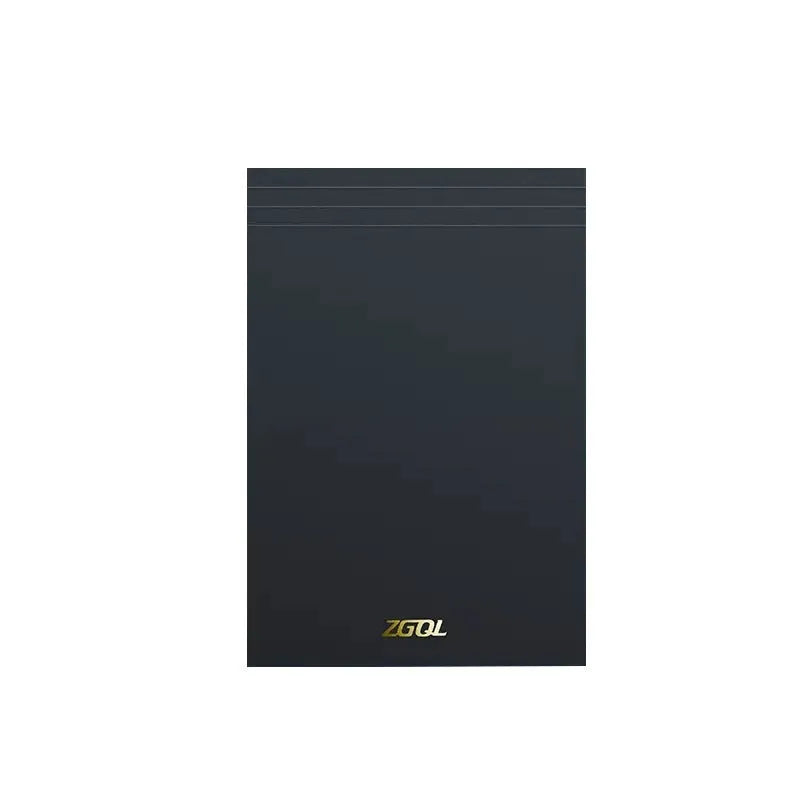 A5, B5 and A4 tearable writing pads with blank, grid, and horizontal line rulings, 80 sheets per notebook.