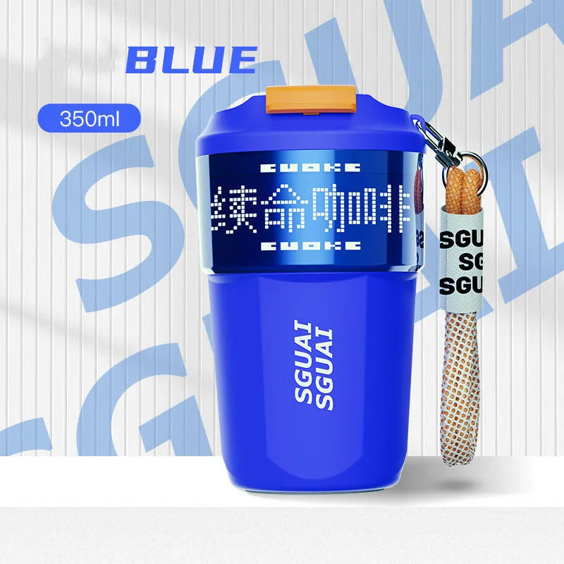 316 stainless steel portable coffee cup with 50mL capacity in Japanese minimalist design