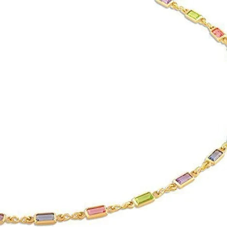 Ladies geometric crystal necklace with alloy chain and adjustable 41-50cm length