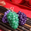 Purple and green 80g grape handmade soap bars for general cleansing