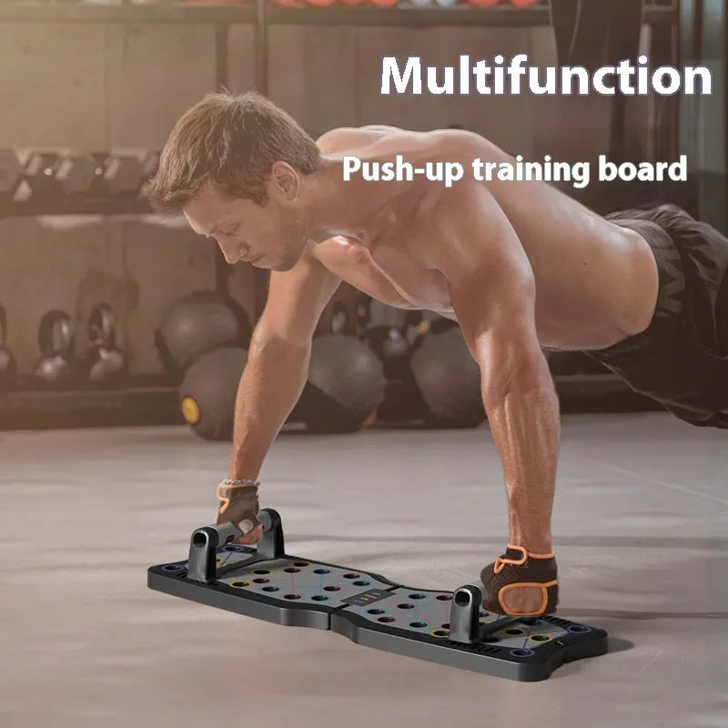 ABS plastic push up support plate fitness equipment for upper body muscle training.