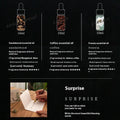 Square wooden robot car decoration ornament with essential oil bottle set in creative trend style