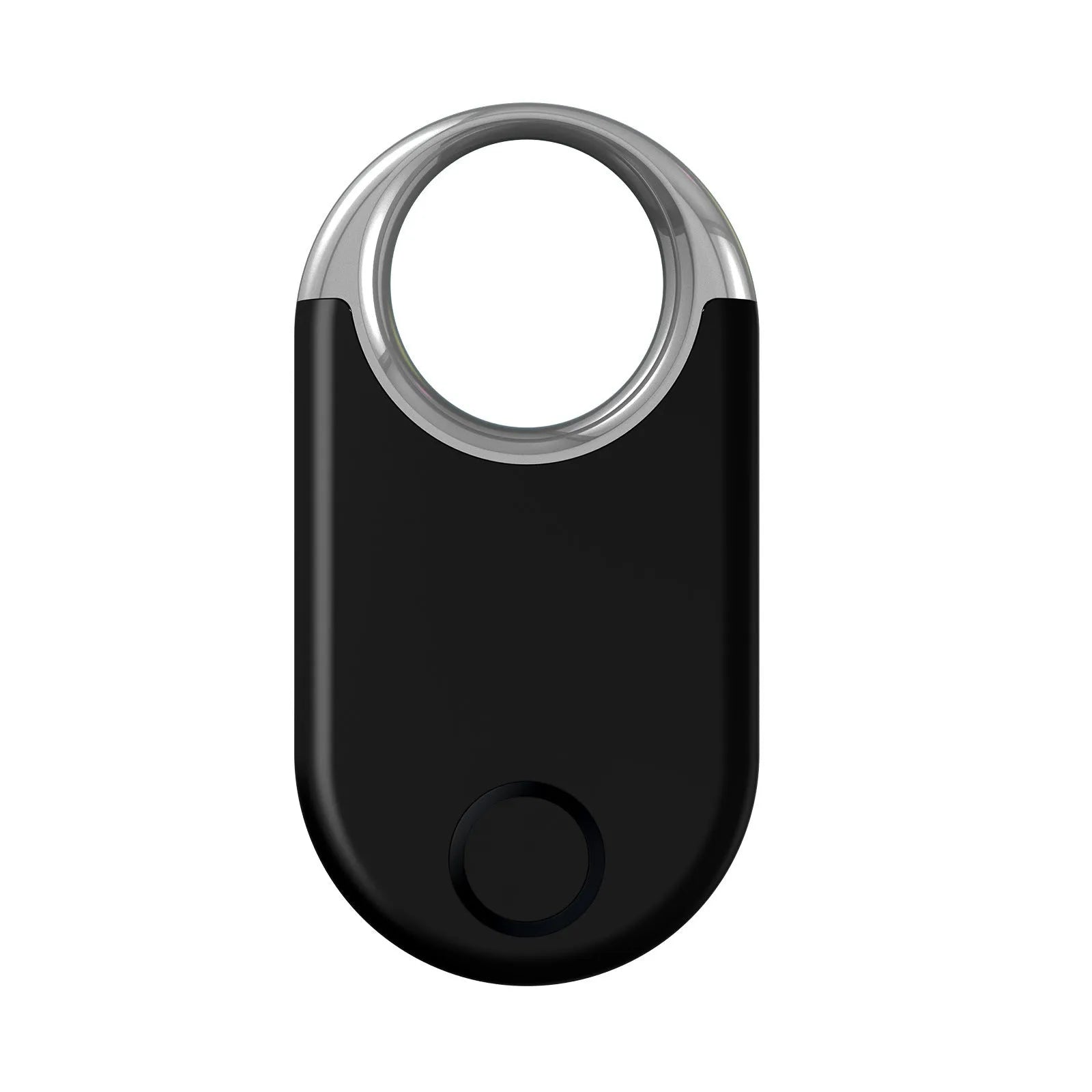 ABC material anti-lost tracking device with GPS positioning, compact 55mm design, black and white colour options