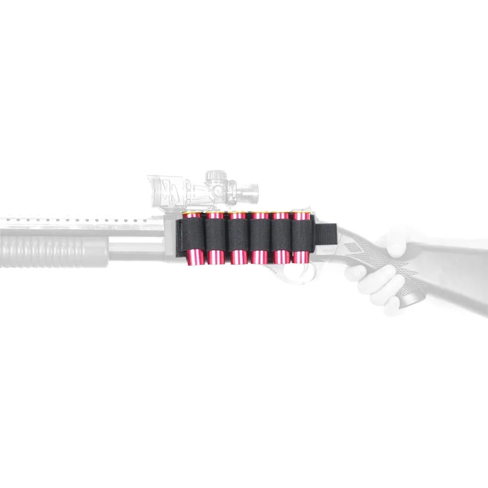 6-hole tactical storage sticker in 1000D nylon measuring 5 by 16.5 centimetres