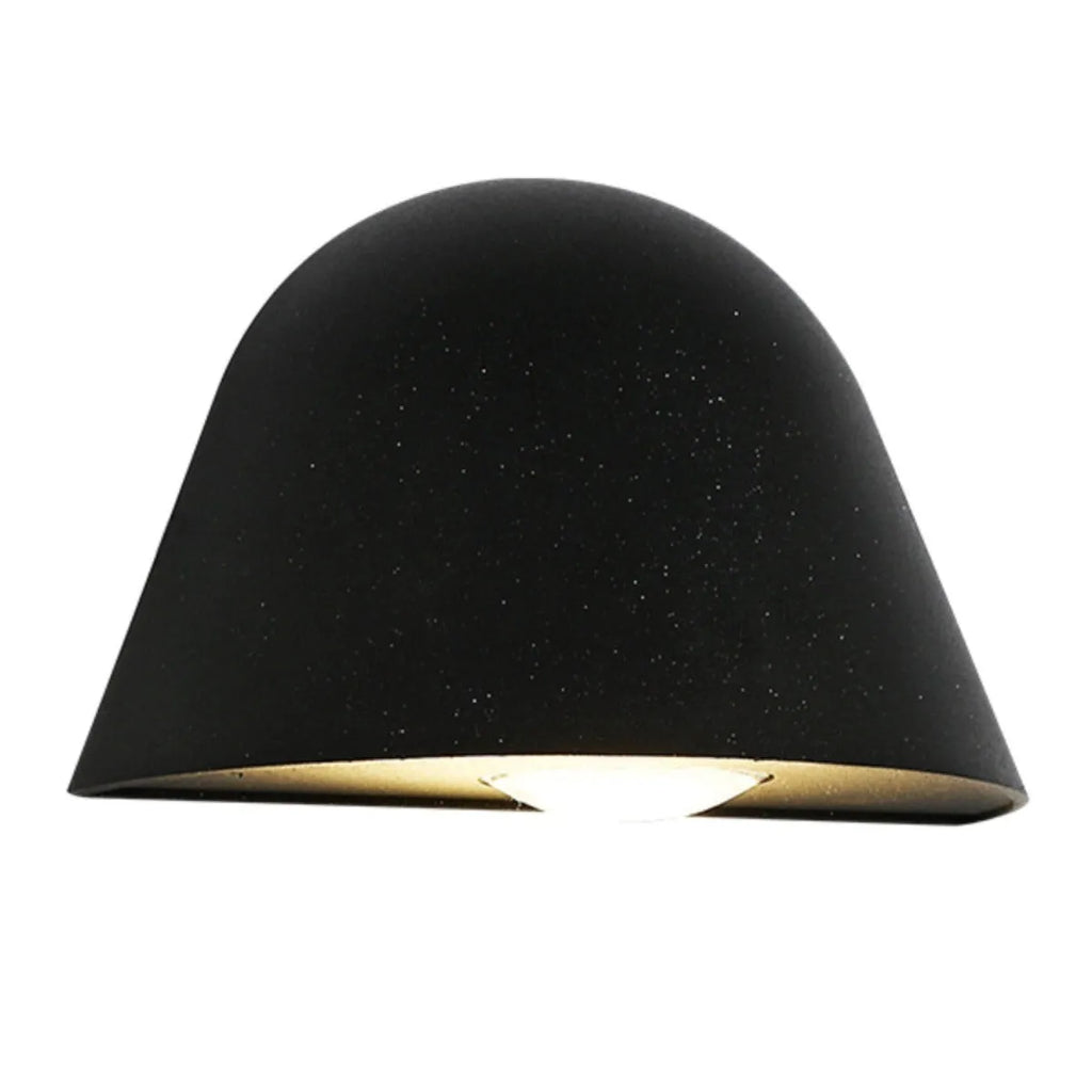 Outdoor Waterproof Wall Lamp with 5W LED, Aluminium Housing, IP65 Protection, 3000K-6000K Colour Temperature, in Black, Black Gold, Ceramic White, Spot White, or Platinum Colour for Exterior Wall Lighting