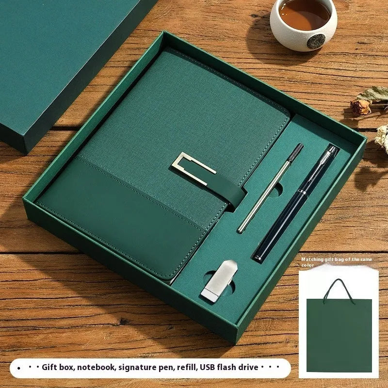 A5 soft pu leather notebook in business brown colour with wood-free paper pages