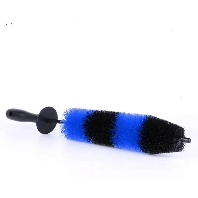 26-piece car wash brush set with PP bristles and multiple brush head designs for automotive cleaning