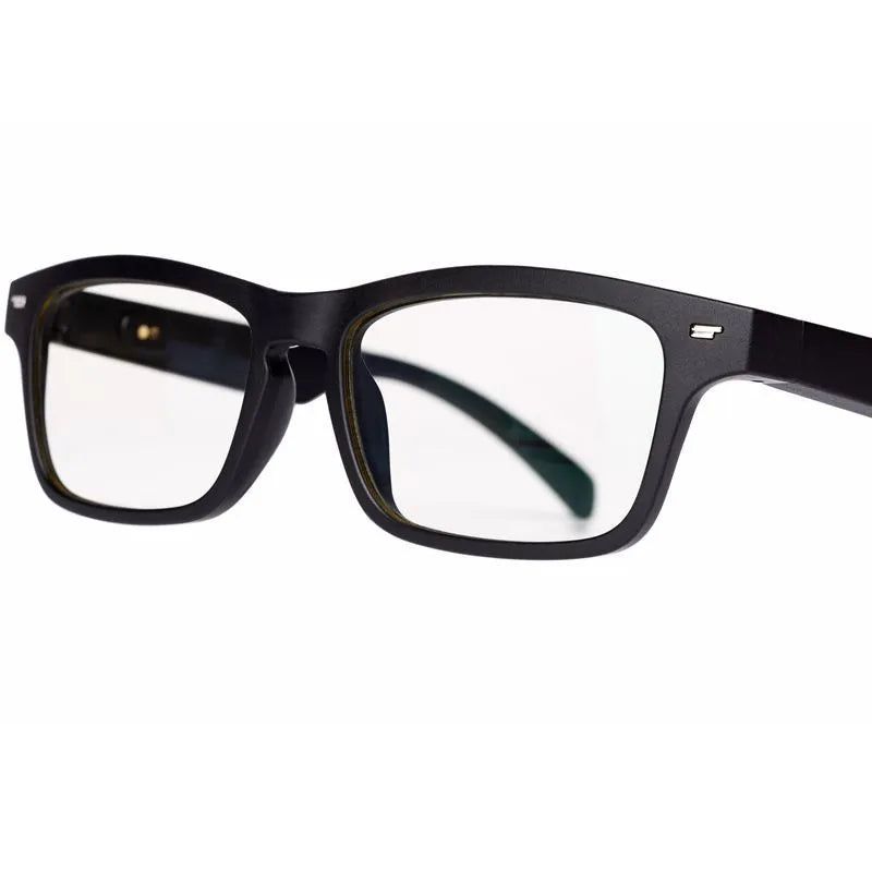 Semi-open Bluetooth smart glasses with PC frame and polarised lenses for outdoor driving and sports