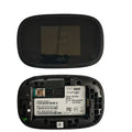 Black mifi8000 dual-core 4G portable wireless router with compact design