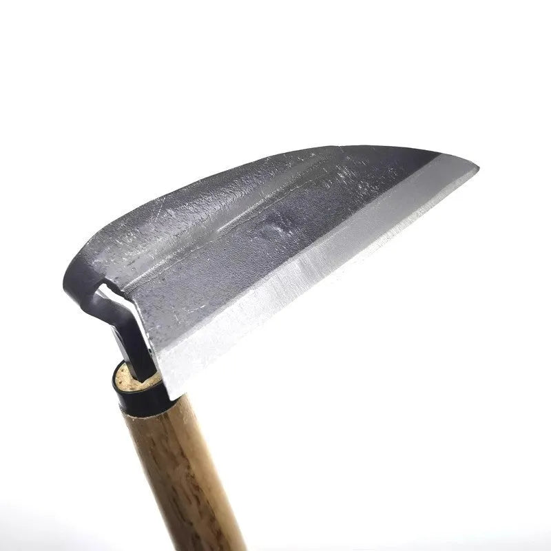 Composite steel bent handlebar sickle with 12.5cm blade and 4.5cm width for hand weeding