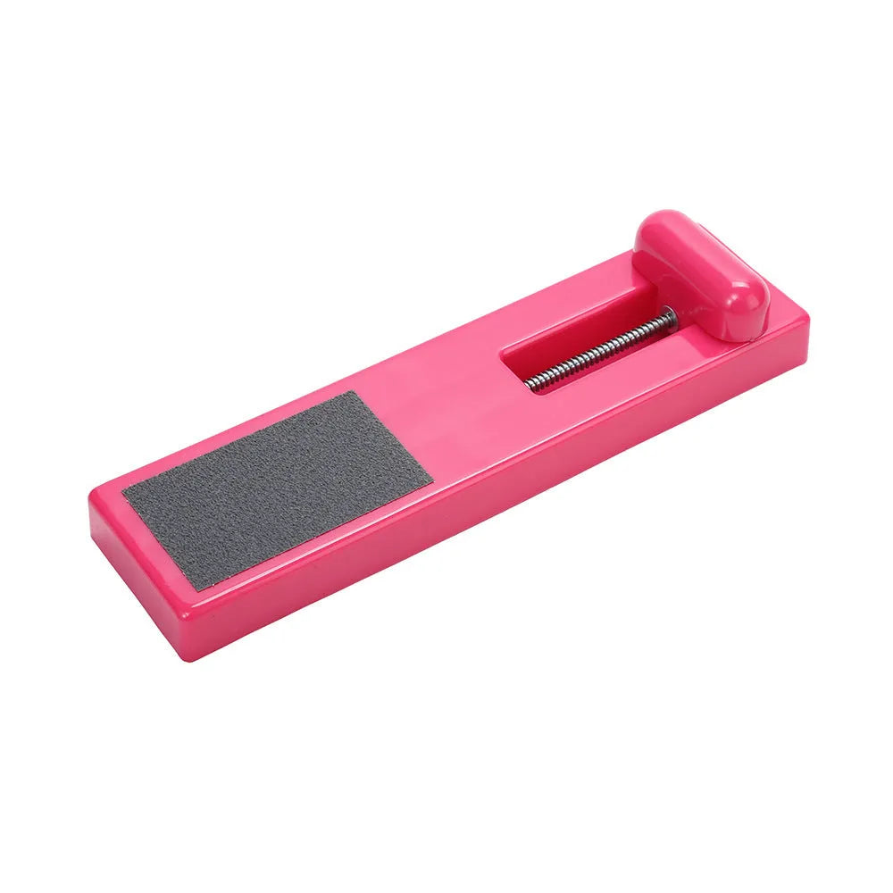 Pink and white ballet foot trainer rotation device for instep muscle strengthening