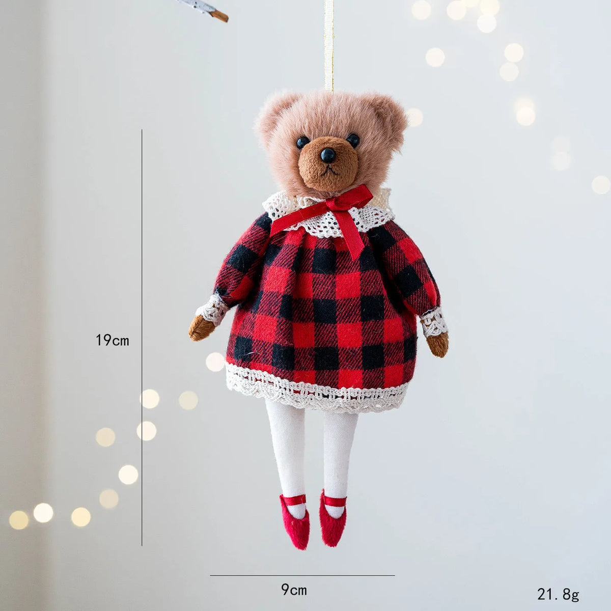 Cloth couple plush bear doll set in princess and gentleman bear cartoon styles