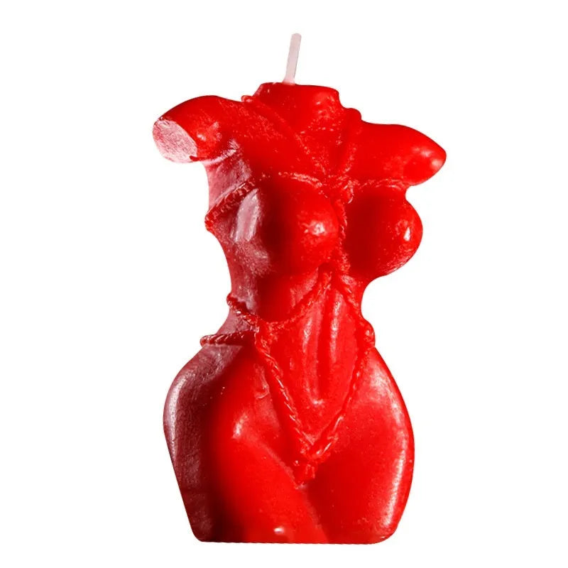 Low temperature soy wax massage candle for sensual play in Lilac Purple, Rose Red, or Spring Pink.