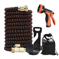 Plastic high pressure car wash gun with adjustable spray and 7.5m to 30m hose for car washing and flower watering