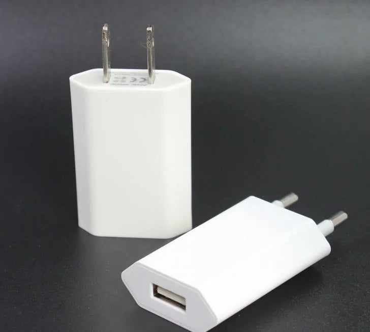 5V 2A USB travel charger for iPhone and iPad models with USB interface