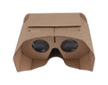 Cardboard virtual reality glasses for smartphones with 153mm x 83mm frame