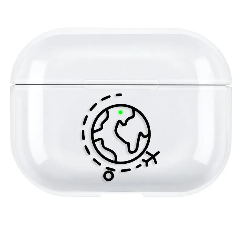 AirPods Pro 3 protective shell case in PC plastic solid colour design