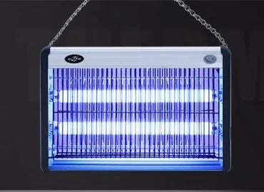 Electric UV mosquito killing lamp with multiple power options from 20W to 40W for indoor insect control
