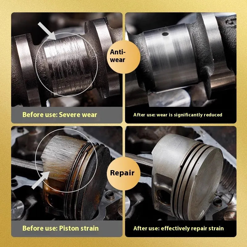 60ml engine oil anti-wear additive in white cover bottle