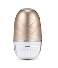 Rechargeable electric facial cleansing instrument in Golden, Pink, or White for household pore cleaning and face washing.