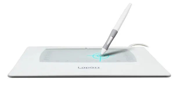 WP5540 computer painting board drawing tablet with 22.6x22.1cm surface in black