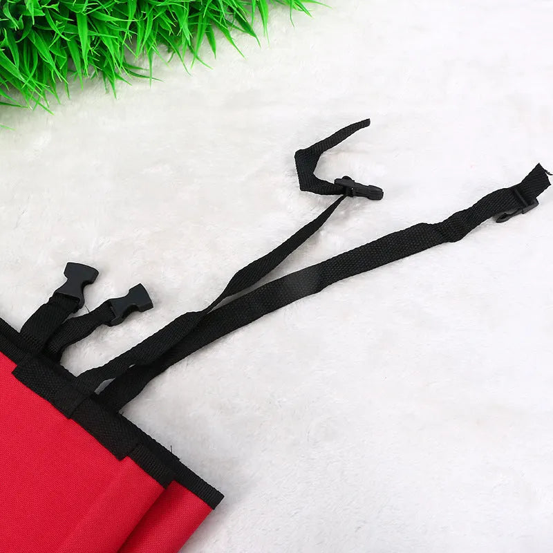 A square black waterproof car pet pad for dogs and cats on a car seat