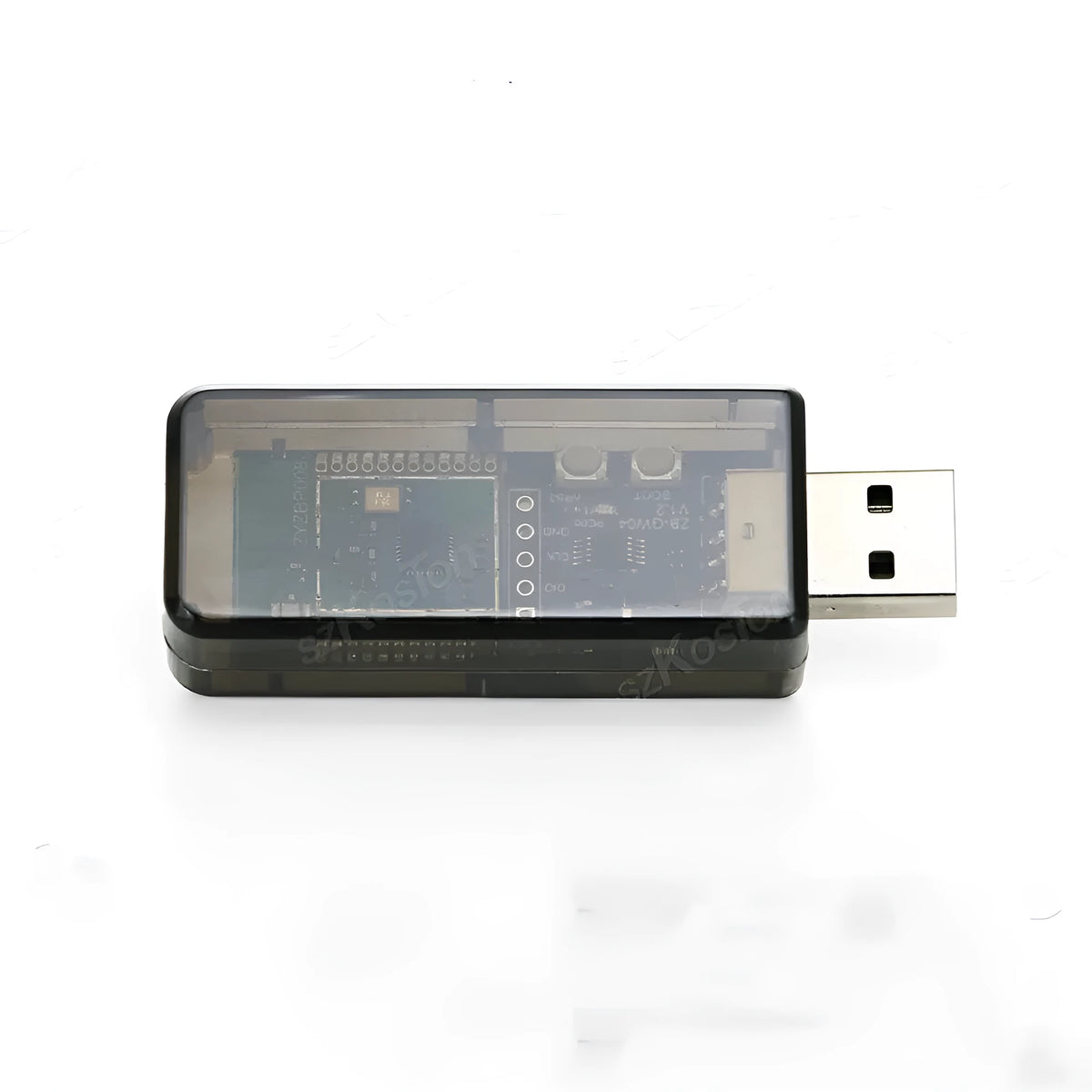 Silicon Labs EFR32MG21 Zigbee 3.0 USB dongle for smart home automation with Home Assistant.