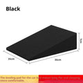 Black pearl cotton flat pad car seat back mattress in single, double, or three-piece pack options