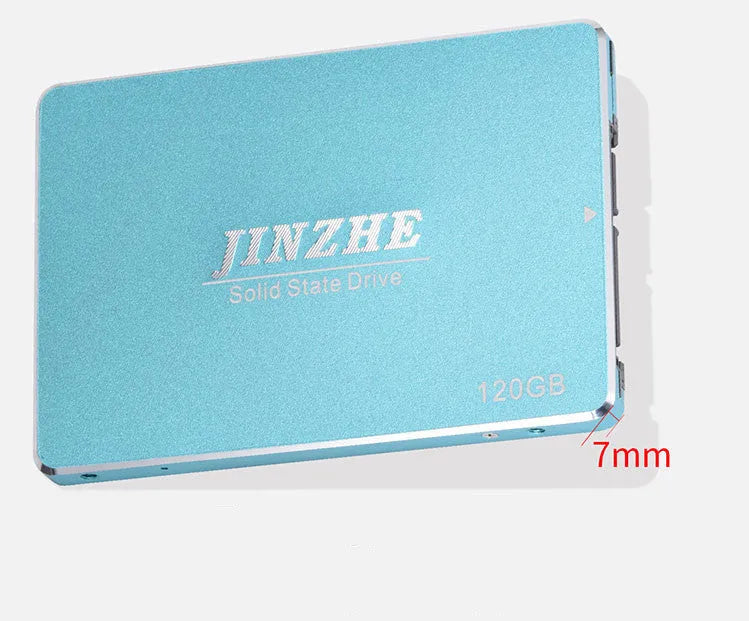 2.5 inch SATA3 solid state drive with 7mm thickness, available in 60GB to 512GB capacities for desktop and laptop