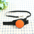 Automatic retractable dog leash with 3 metre length showing six colour options