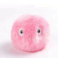 Colourful interactive cat toy ball with motion sensor and animal sounds, 55mm diameter