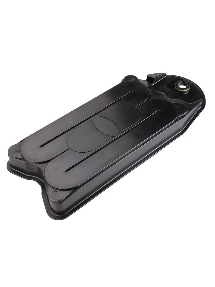 Black automotive crankcase ventilation filter for Ram 2500 3500 5500 6.7l Cummins diesel engines 2007.5-2020
