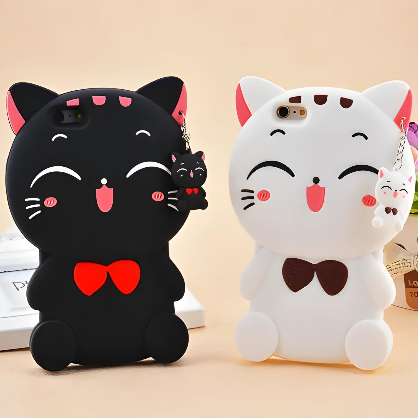 Soft silicone phone case showing edge-proof design for Samsung and iPhone models.