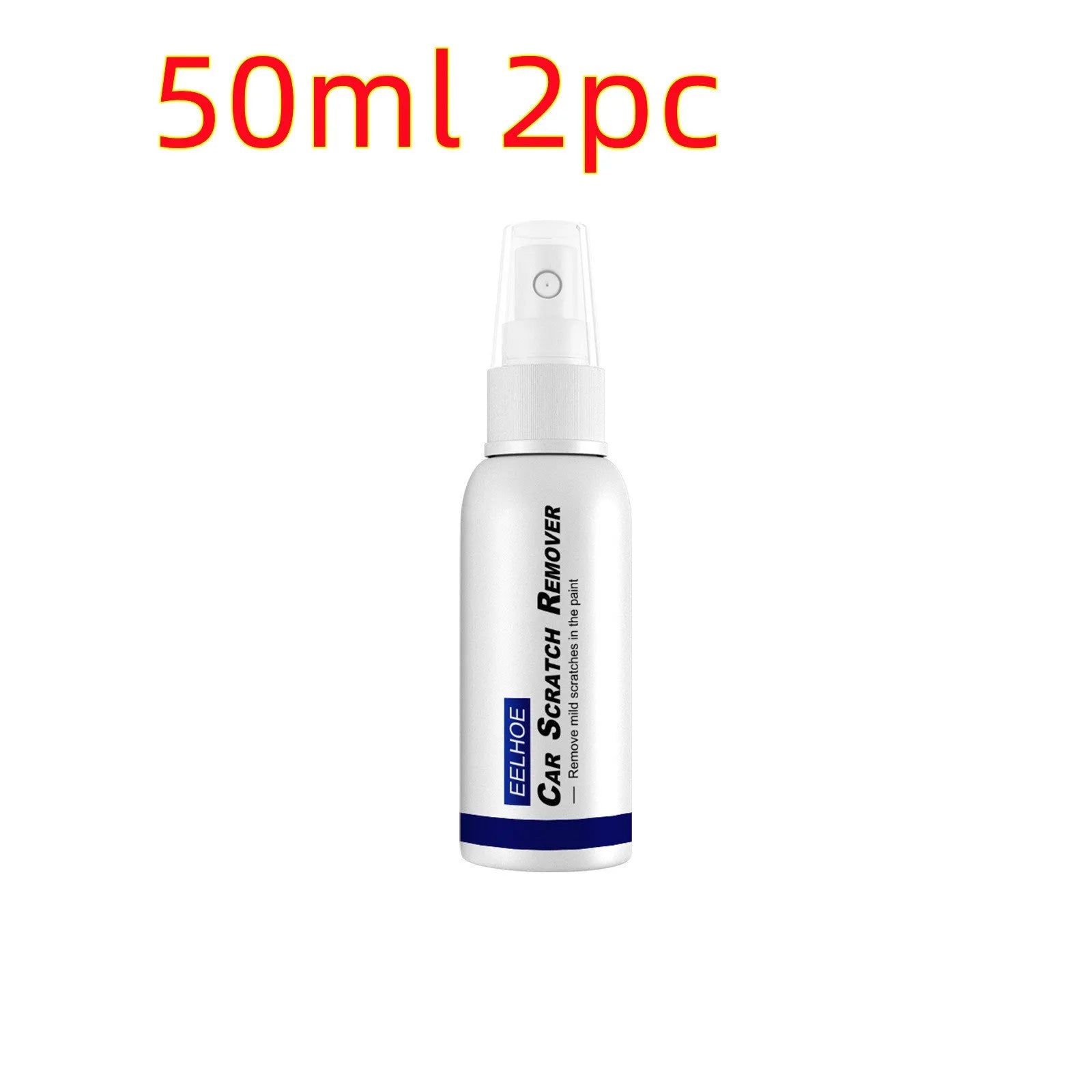 Car scratch repair spray bottle for paint surface renovation in 30ml, 50ml or 100ml capacity