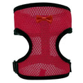 Coloured poultry vest harness and matching collar with bow set for chickens or ducks, shown with a 110cm lead rope.