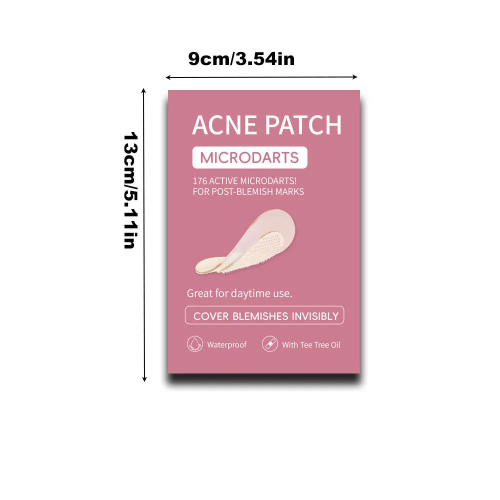 Box of 9 mild acne patches for desalting pimples and closed comedones.