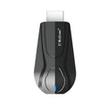 Matt black wireless screen player device with HDMI port for smartphone mirroring