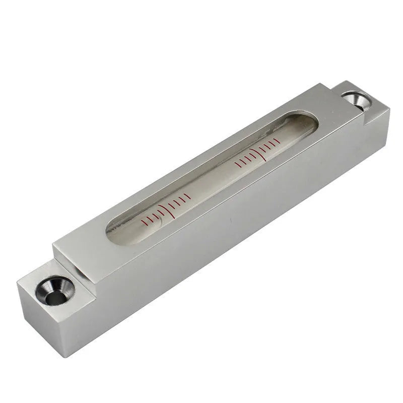 132mm mini strip level with metal housing and glass vial for machine tool measurement