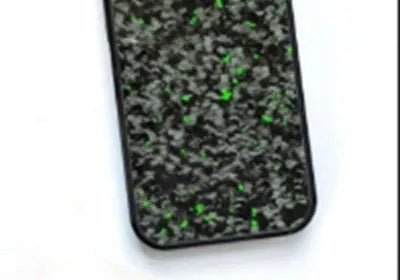 Samsung Galaxy phone case with forged carbon fibre pattern in red, gold, purple, blue, 3K twill or grain finish.