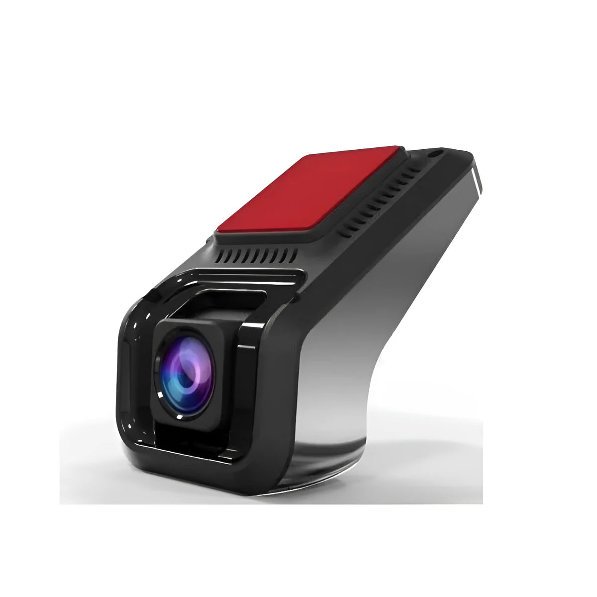 Red USB driving recorder, 45 x 38.26 mm, 150° angle, starlight night vision, Android navigation dash cam