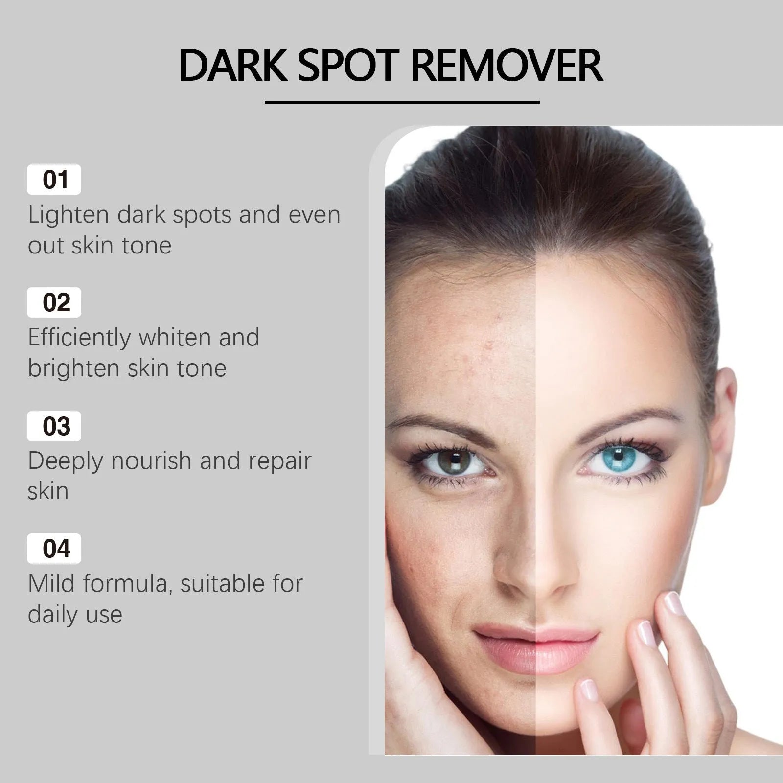 15g facial essence cream container with jojoba oil and brightening ingredients