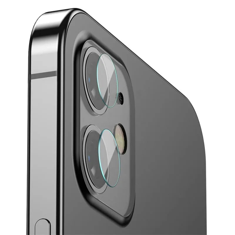0.25mm transparent camera lens protective film for iPhone 12 Mini 5.4 inch and iPhone 12 6.1 inch, 2 pack