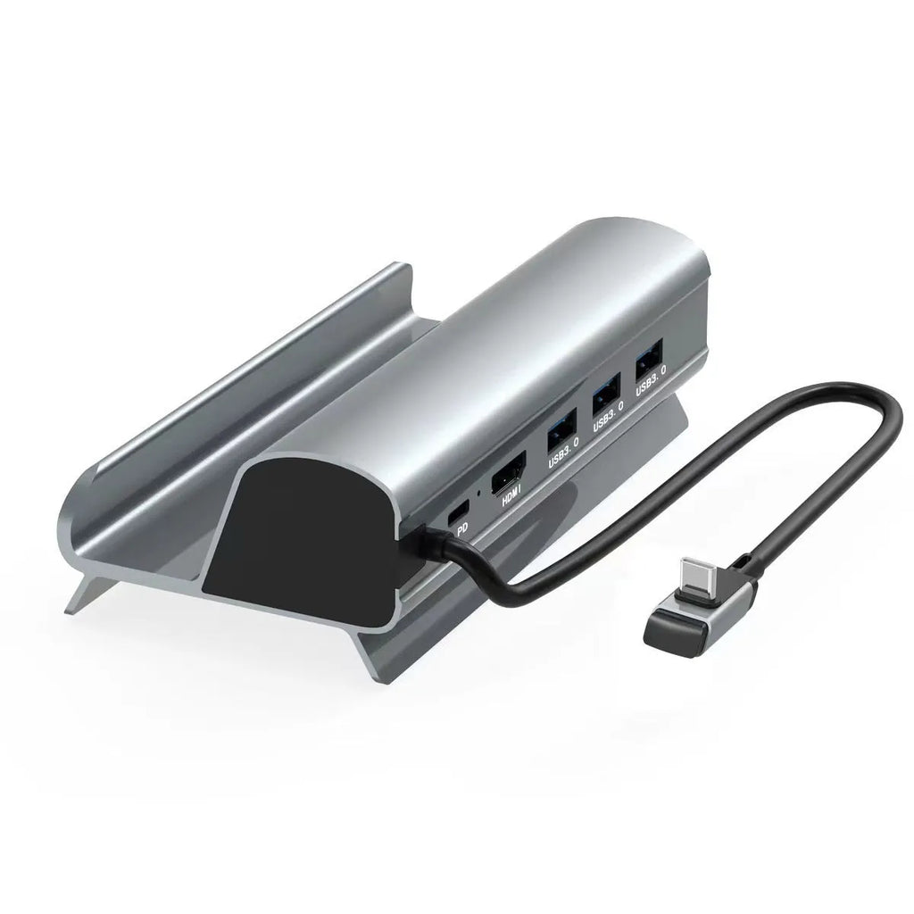 Aluminium alloy 6-in-1 multifunctional docking station for Steam Deck type-c hub Base 6in1 colour