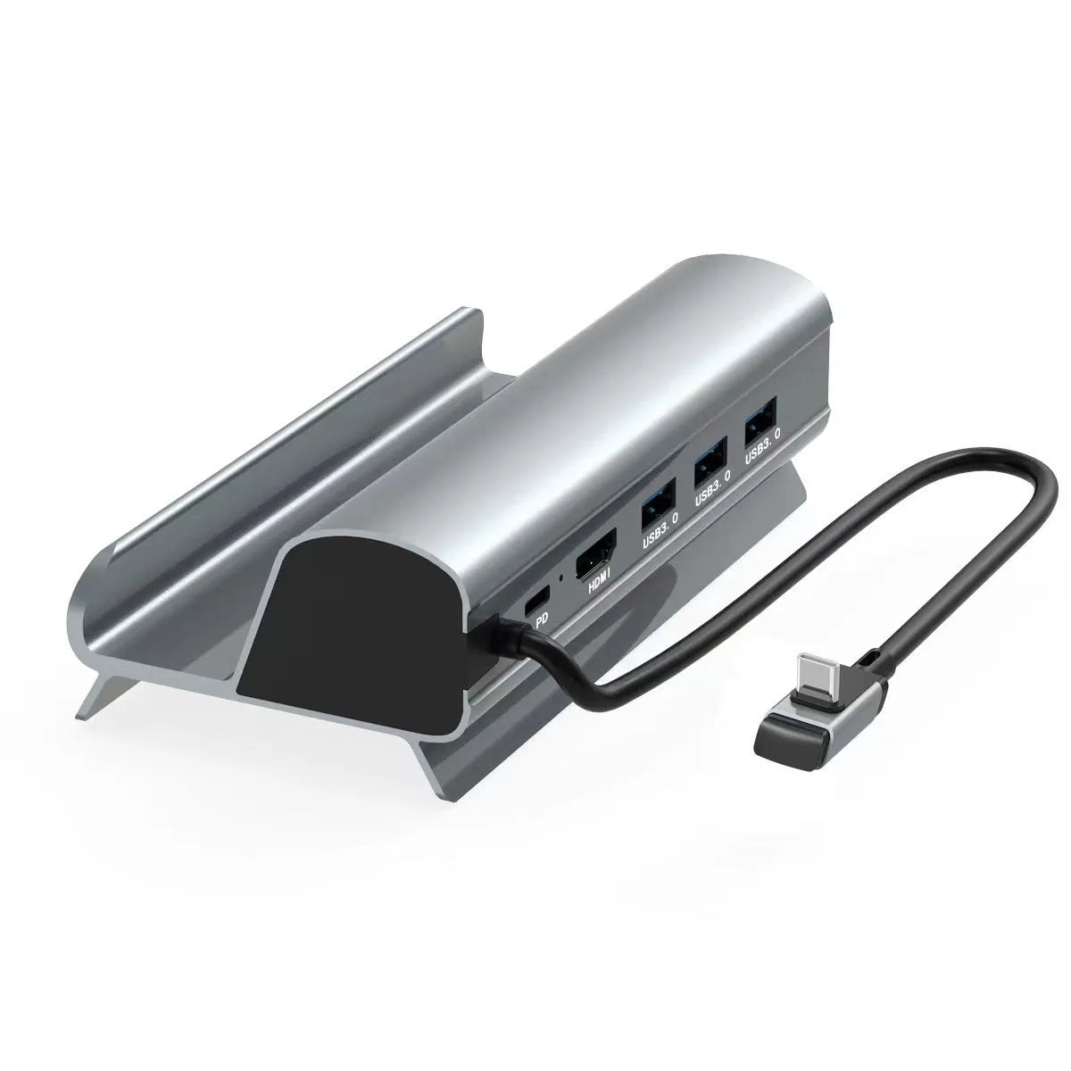 Aluminium alloy 6-in-1 multifunctional docking station for Steam Deck type-c hub Base 6in1 colour