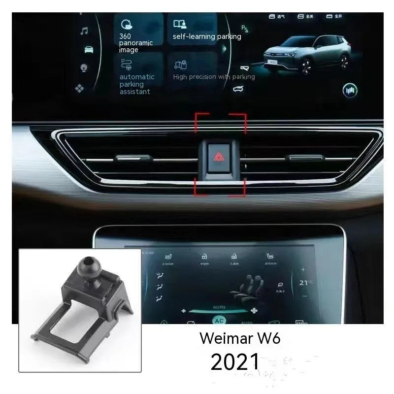 GOODWAY dashboard mobile phone bracket with 360-degree rotation for vehicle models