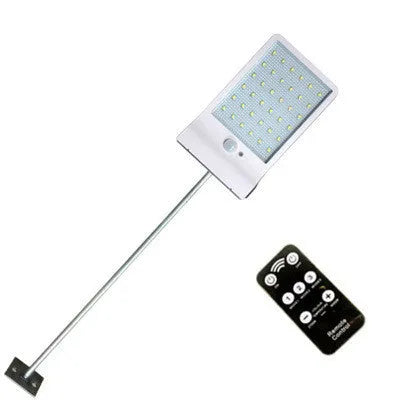 Black and white outdoor waterproof solar lamp IP65 LED garden light for villa courtyard