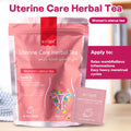Wholesale uterine care herbal tea bottle with 30 tea bags, OEM/ODM women's wellness supplement by BIYODE, GMP HALAL certified
