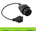 BMW OBD2 diagnostic adapter cable showing 20-pin and 16-pin connectors
