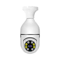 Wireless wifi bulb security camera with 1080p resolution and full colour night vision