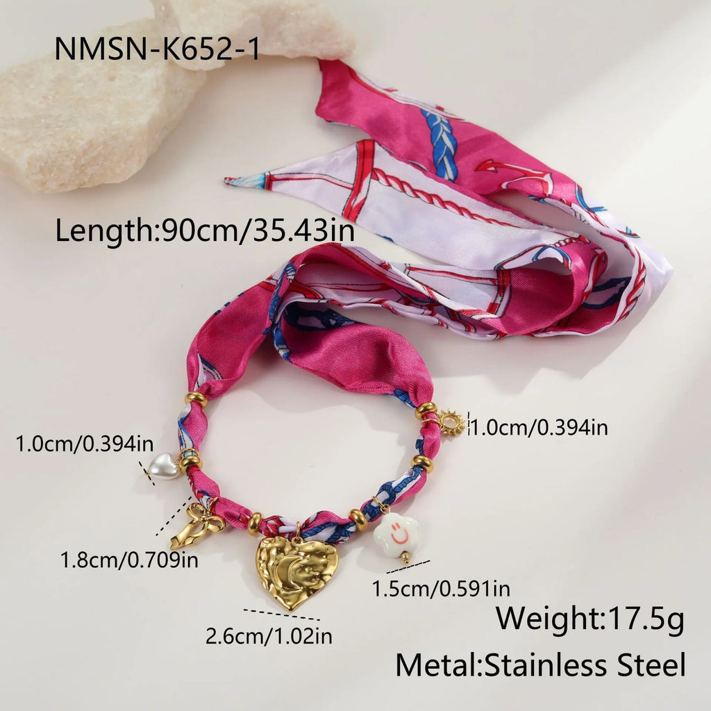 Stainless steel geometric pendant jewellery set with necklace and bracelet on 18K gold electroplated chain